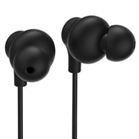 Káblové slúchadlá do uší Hama Curly s mikrofónom, ochranou proti zlomeniu kábla a USB-C konektorom, čierne 3