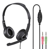PC headset Hama Essential HS 300 s mikrofónom – čierny 1