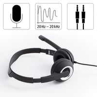 PC headset Hama Essential HS 300 s mikrofónom – čierny 2