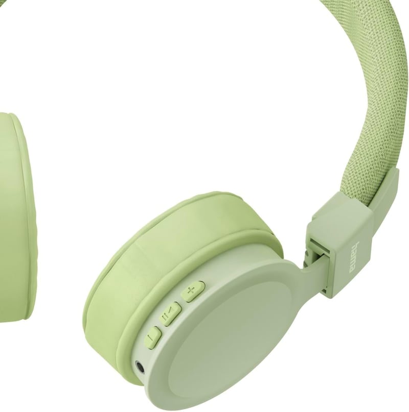 Hama Freedom Lit III Bluetooth fejhallgató zöld, összecsukható, 15 órás játékidő - Green