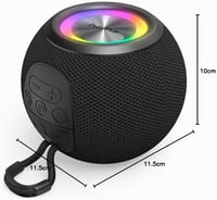 Hama Ball Shape Bluetooth hangszóró, 5W, 10 óra, 5 LED mód - fekete 5