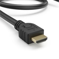 Splitter HDMI Hama 4K, 1 intrare 2 ieșiri, 4K@30Hz, cablu 60 cm, distribuitor pentru conectarea a 2 monitoare 5