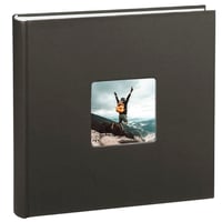Hama Jumbo fotoalbum 30x30 cm, 100 bijelih stranica, za 400 fotografija, samoljepljivi, crni 3