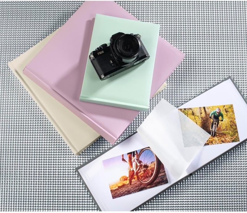 Hama Jumbo Fotóalbum 320 Fotóhoz Öntapadós 30x30cm Pasztell Bézs - Sand, Single