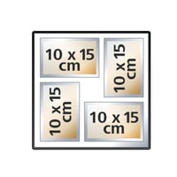 Fotoalbum Hama Jumbo Fine Art, 30x30 cm, 100 bielych strán, 50 listov, na 400 fotografií, samolepiaci album na vlepovanie fotiek, modrý 7