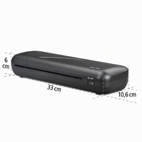 Laminator Hama + folii de laminare A4 A5 A6 Cărți de vizită Laminare la cald/rece 3