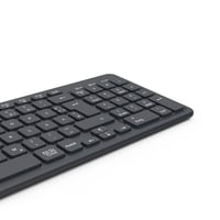Bezdrôtová klávesnica Hama Multi Device Bluetooth/Wireless – čierna, QWERTZ 5