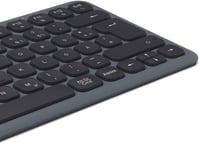 Hama multieszköz vezeték nélküli billentyűzet, csendes ollós billentyűk, QWERTZ - fekete 5