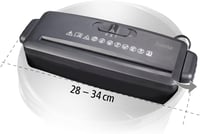 Hama papírmegsemmisítő adapter 8mm csíkvágás 6 lap fekete 5