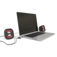 PC reproduktory Hama, aktívne, USB 3.0, 3,5 mm jack, 3 W 5