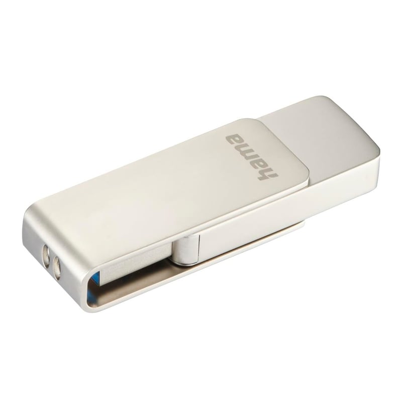 USB stick Hama Rotate Pro, 3.0, 512 GB, 100 MB/s - srebrni