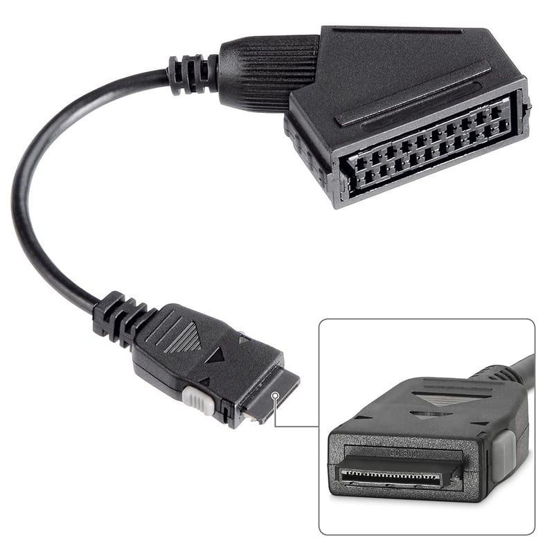 Adaptér Hama SCART pre konektor Samsung TV EXT RGB - čierny