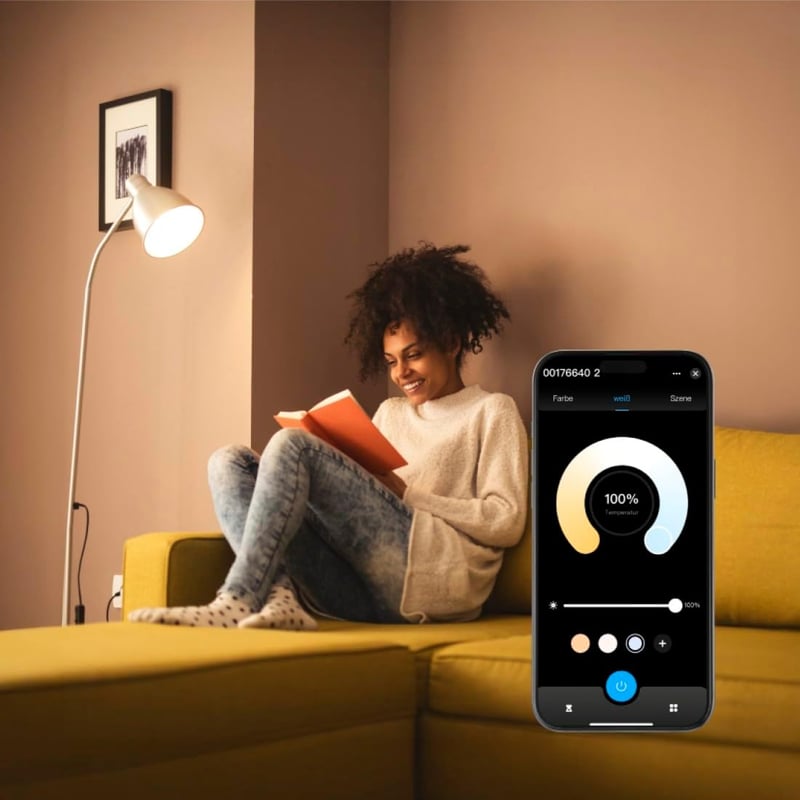 Hama Smart LED izzó E27 RGB filament ST64 Matter kompatibilis - 1 x Lampe, E27 - Retro, Filament