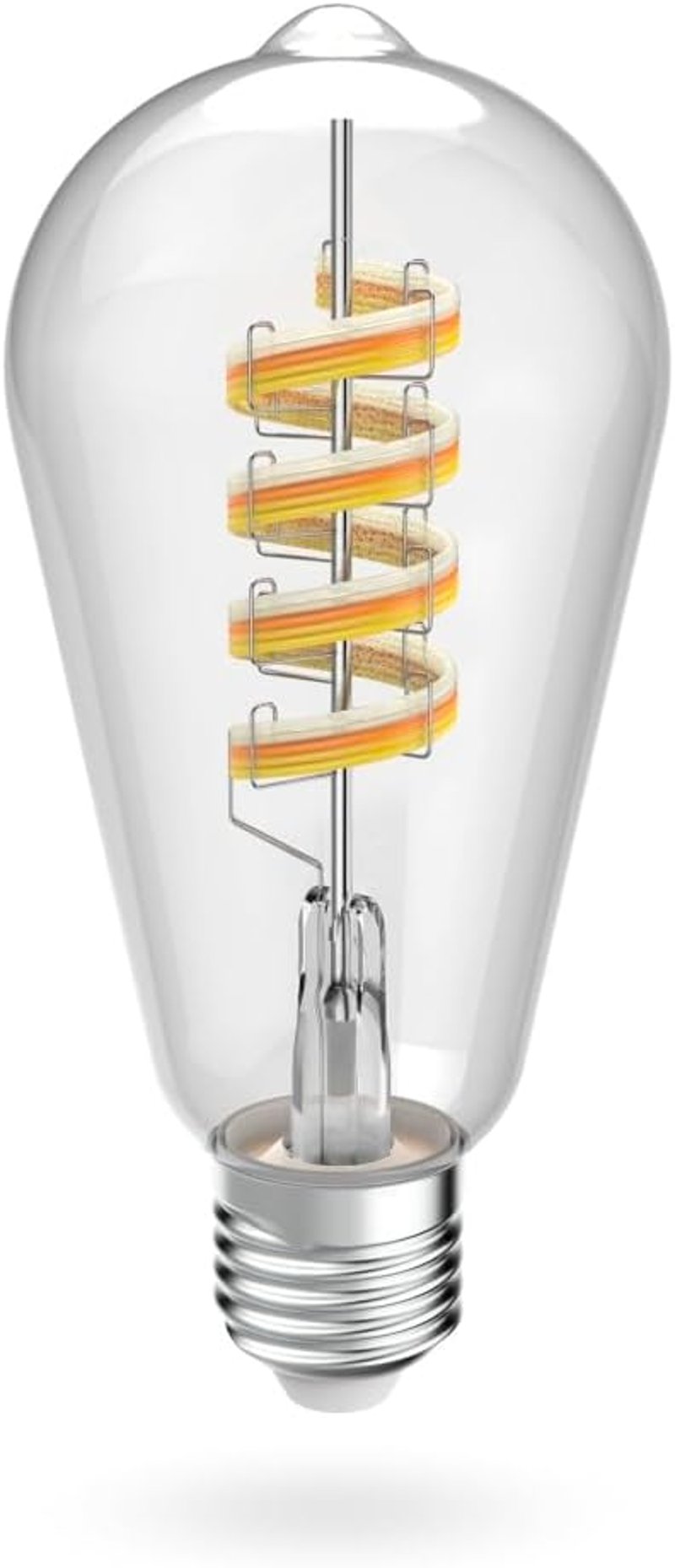 Hama Smart LED izzó E27 RGB filament ST64 Matter kompatibilis - 1 x Lampe, E27 - Retro, Filament