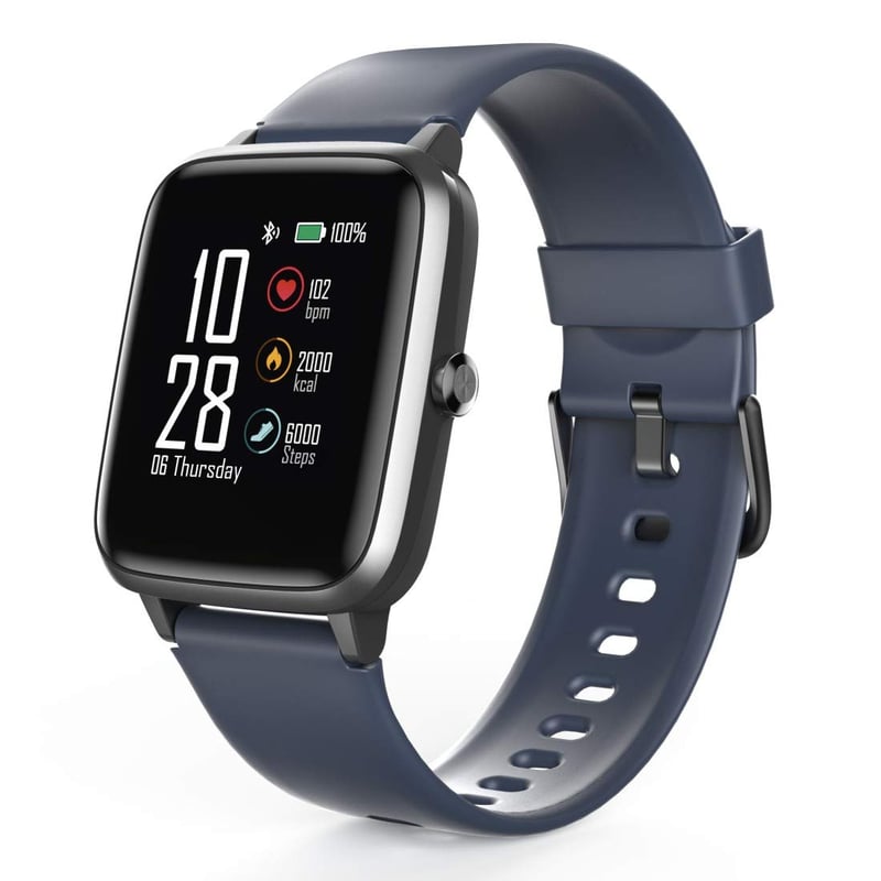 Vodotesné inteligentné fitnes hodinky Hama Smartwatch 4900 - modré