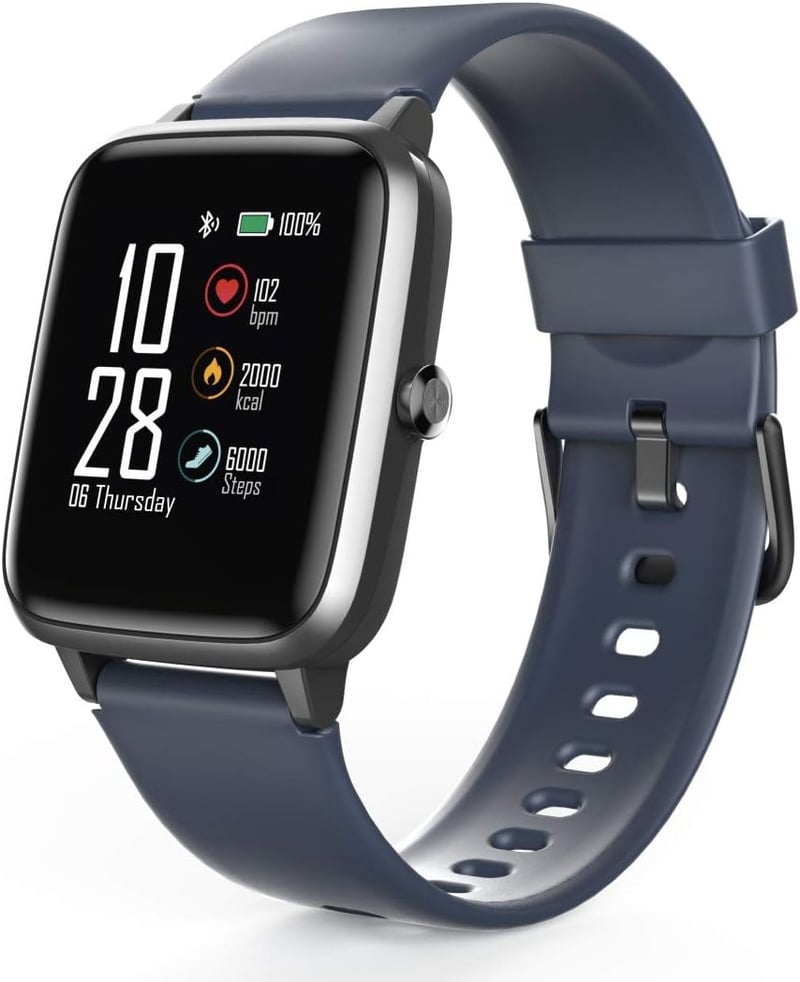 Hama Smartwatch 4900 vízálló fitnesz okosóra - kék