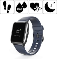Hama Smartwatch 4900 vízálló fitnesz okosóra - kék 2