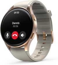 Hama Smartwatch 8900 GPS-es okosóra AMOLED kijelzővel, IP68, telefonfunkcióval - arany 3