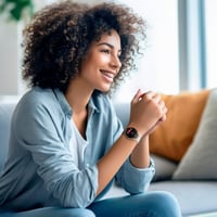 Hama Smartwatch 8900 GPS-es okosóra AMOLED kijelzővel, IP68, telefonfunkcióval - arany 9