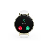 Inteligentné hodinky Hama, 1,32" farebný AMOLED displej, telefonovanie, IP68, biele, WhatsApp, e-mail, sledovanie spánku, 110 športových režimov, merač tepu, krokomer 10