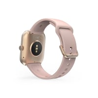 Hama pametni sat roze boje, zaslon u boji od 1,65", funkcija telefona, IP68, WhatsApp, e-pošta, glasovni asistent, fitness tracker sa 100 sportskih načina, mjerenje pulsa, V 3