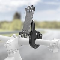 Univerzálny držiak na telefón na bicykel Hama, otočný o 360° – čierny 5