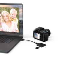 Čítačka pamäťových kariet Hama USB 3.0 35 v 1, čierna, pre SD, SDHC, SDXC, microSD, CF karty, s USB káblom, pre PC, Mac, notebook a TV 4