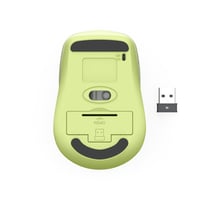 Mouse wireless Hama cu click silențios, ergonomic, 6 butoane, 800/1200/1600 DPI, 2,4 GHz, pentru PC și laptop, verde 5