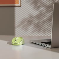 Mouse wireless Hama cu click silențios, ergonomic, 6 butoane, 800/1200/1600 DPI, 2,4 GHz, pentru PC și laptop, verde 7