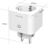 Hama WLAN okos konnektor 3 darab, 3680W, app és hangvezérlés - 3er Pack 6