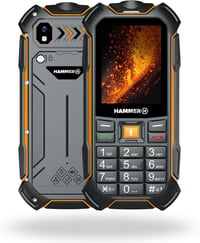 Hammer Boost 2 LTE IP68 outdoor mobilni telefon - crno/narančasti 2