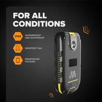 Smartphone Hammer DIG LTE 4G Flip Deblocat - Pliabil, 2 Ecrane, Dual SIM, Rezistent la apă IP68, 1200 mAh, 4G/LTE 2