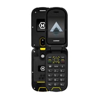 Smartphone Hammer DIG LTE 4G Flip Deblocat - Pliabil, 2 Ecrane, Dual SIM, Rezistent la apă IP68, 1200 mAh, 4G/LTE 1