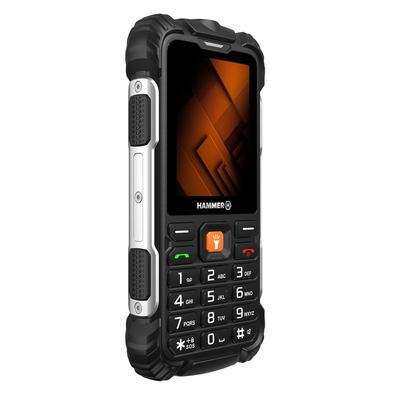 Hammer Forge 2G outdoor mobitel Dual SIM, IP68, 32 GB - crni