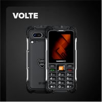 Odolný mobilný telefón Hammer H Forge LTE, bez viazanosti, 32 GB, 3000 mAh batéria, 2,4" IPS displej, veľké tlačidlá, IP68, Dual SIM, USB-C, 2 MP fotoaparát 8