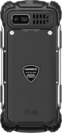 Hammer H Forge Outdoor Mobiltelefon Dual SIM, 2300 mAh, IP68, Fekete - Forge 2G 4
