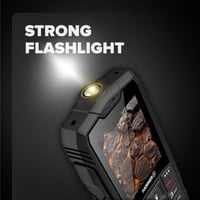 Odolný mobilný telefón Hammer H Rock LTE, neblokovaný, batéria 3000 mAh, 64 GB, 2,4-palcový IPS displej, veľké tlačidlá, SOS tlačidlo, baterka, FM rádio 5