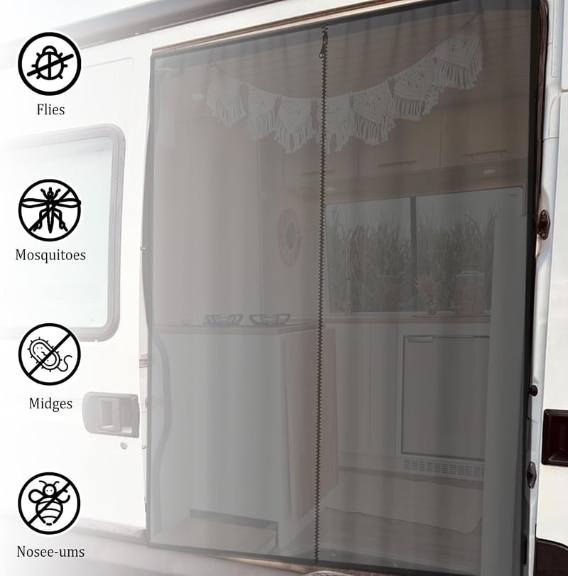 HAMON Rovarháló Fiat Ducato/Peugeot Boxer/Citroen Relay 2006-2024 Ajtóhoz
