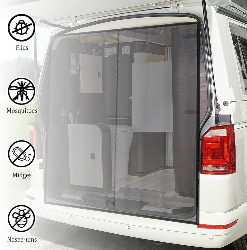 HAMON Rovarrács Fiat Ducato/Peugeot Boxer/Citroen Relay 2006-2024 Hátsó Ajtóhoz