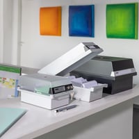 Kartotékový box HAN 966-11, A6 na šírku, 800 kariet – svetlosivý 6