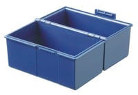 Cutie pentru fișe HAN 976, format A6, orientare peisaj - pentru 400 de fișe, cu balama din oțel și închizătoare, albastru 3