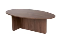 Hanah Home stolić za kavu s uzorkom oraha 120x65x40 cm, 18 mm melaminski premaz — manja oštećenja na ploči stola i nogama (stanje: vidi 2. sliku) 11