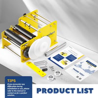 Hanchen MT-30 Kézi Kerek Üveg Címkéző Gép 15-20 db/perc Állítható 6