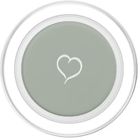 Držiak na telefón PopSockets PopGrip s ručne kresleným motívom srdca, kompatibilný s MagSafe – šalviová/zelená/sivá farba, minimalistický dizajn s motívom srdca 2