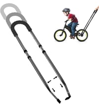 Mâner de împins pentru bicicletă copii HANDSONIC – Mâner de siguranță antiderapant, bară de ghidare pentru învățarea mersului pe bicicletă 1