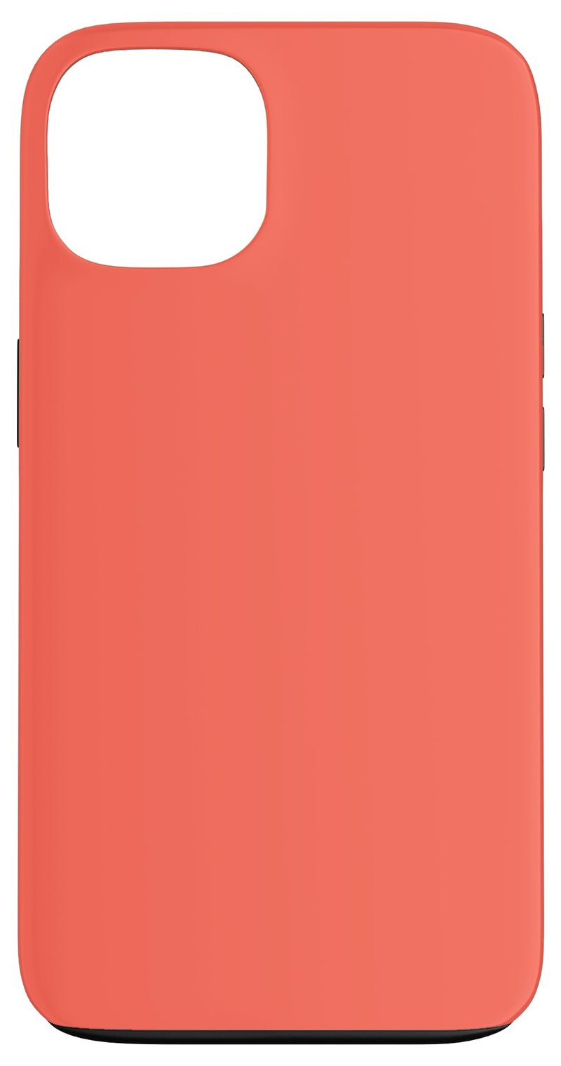 Puzdro na mobil Handyhüllen Musterina25 pre iPhone 13 - koralovo-oranžové