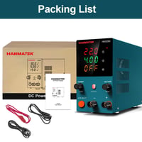 HANMATEK HM305M Laboratóriumi Tápegység 0-30V 0-5A, 3 Digites Kijelzővel, OVP OCP OPP Védelemmel, Kompakt Méretű Precíziós Labortáp 7