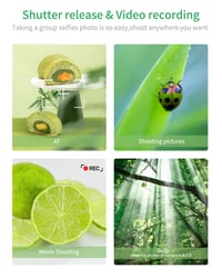 Nabíjateľná bezdrôtová spúšť Hanpusen s OLED displejom pre fotoaparáty Nikon Z6 III/Zf/Z5 II/Z50/Z50 II/Z fc/P1000/Z6 II/Z30/Z7 II 3