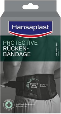 Bandaj pentru susținerea spatelui Hansaplast, cu compresie reglabilă, analgezic, mărime universală 2