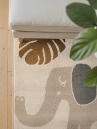 Dječji tepih Hanse Home Adventures - Tepih za igru s motivom safari životinja za dječake i djevojčice, krem boje, 160 x 235 cm 5